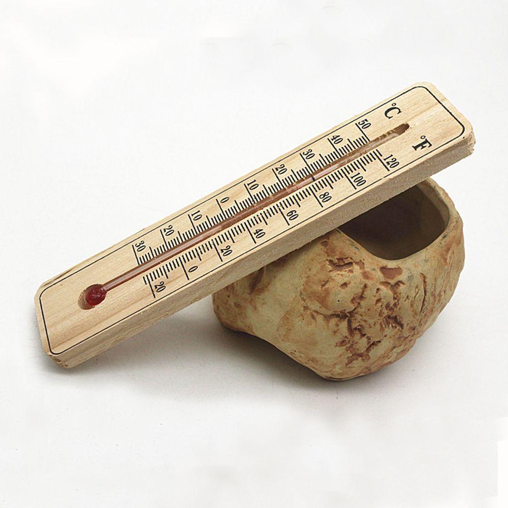 Wall Hanging Practical Room Wood Garage Indoor Direct Reading Type Logger Thermometers Wall-mounted