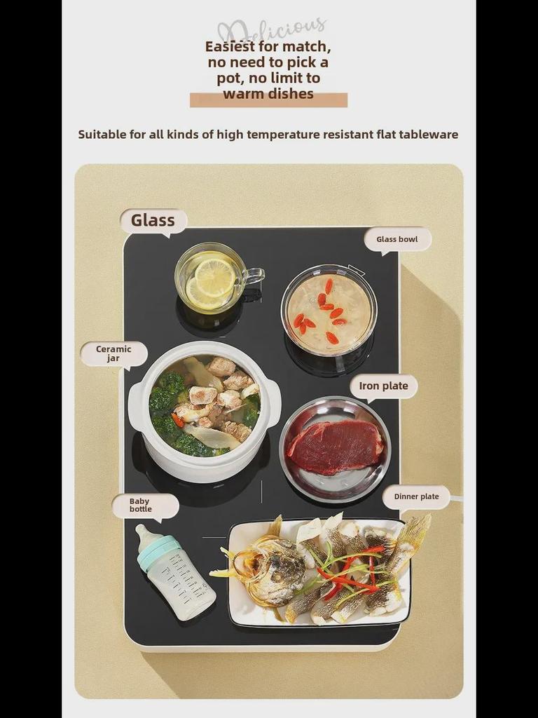 Pad Multifuncțional cu Temperatură Constantă pentru Legume și Temporizator pentru Masă