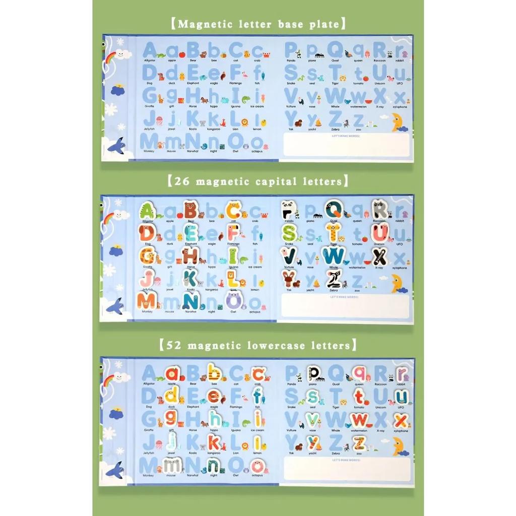 Magnetic Recognition Puzzle Game for Early Childhood Education Picture Recognition Book Kindergarten Teaching Aids Puzzle Toys