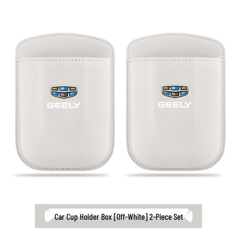 Car Cup Holder & Storage Bag for Geely Models: Xingyue L, Xingyuan, Xingrui, Emgrand, Boyue Pro