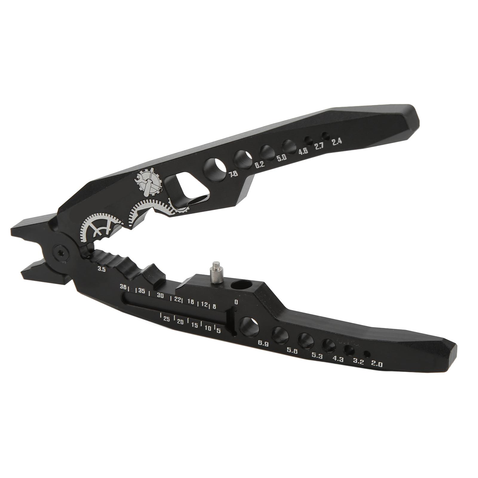 

RC Shock Absorber Plier Ball Head Clamp Multifunction Plier Aluminum for Remote Control Vehicle Airplane Model