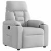 VidaXL Recliner Armchair Cloud Grey Fabric, Armchair, TV Recliner, Stroller, Recliner Armchair for People 4015551