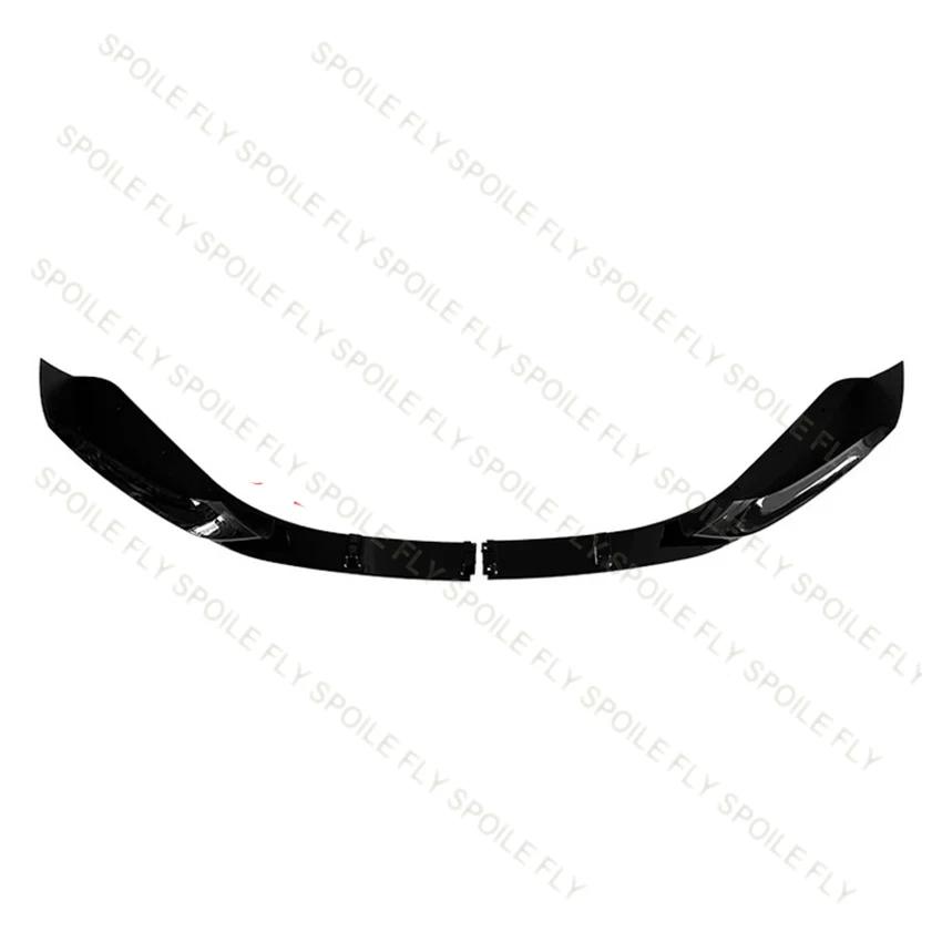 BBJH7 4PCS For BMW F20 F21 118i 120d 120i M135i M140i LCI M Sport Front Bumper Lip Spoiler Diffuser Splitter Cover 2015 To 2019