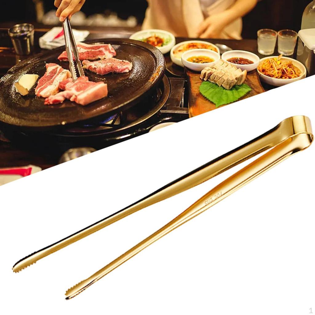 Chef's Kitchen Tongs, Salad Buffet Versatile Food Serving Grill Tongs for