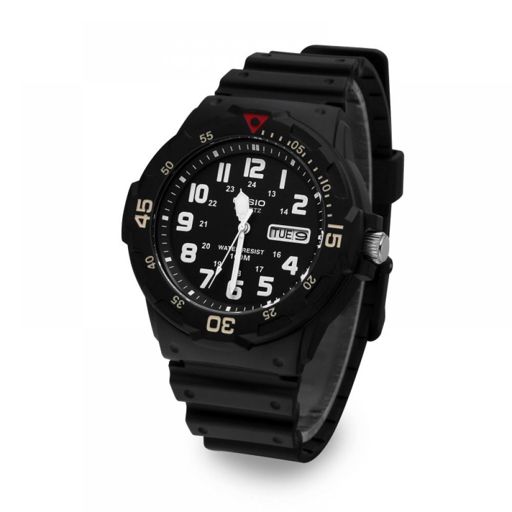 CaSio Mrw 200h 1bvdf  Mrw 200h 1b  Analog SportS Military Men S Urethane Watch
