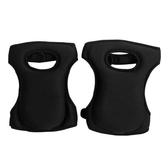 

Садовые наколенники Унисекс Взрослые Наколенники для укладки пола Подушка для коленей с губчатой подкладкой для садоводства, уборки дома, строительных работ чёрный