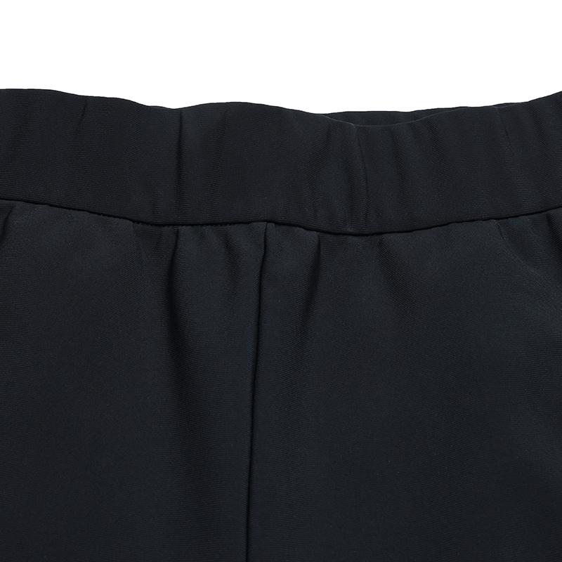 Fila Fitness Fashion Versatile Simple Comfortable Casual Pants Women Bottoms Deep-Black A11W641606FBK