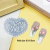 Stampi per Unghie Artistiche 3D in Alta Trasparenza - Design Orsetto, Fiocco, Bouquet