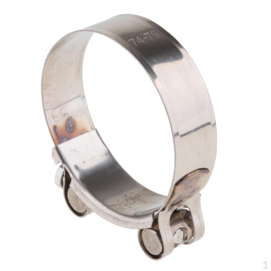 Langlebiger Edelstahl-Motorrad-Auspuffklemme