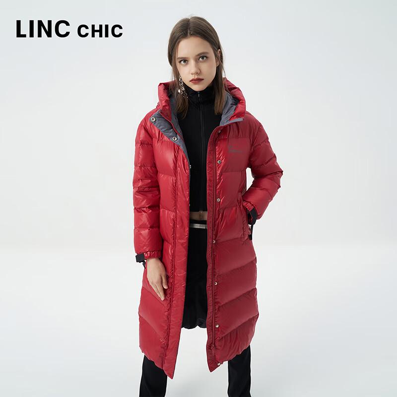 

Women s Thickened Long Urban Loose Hooded Down Puffer Jacket S