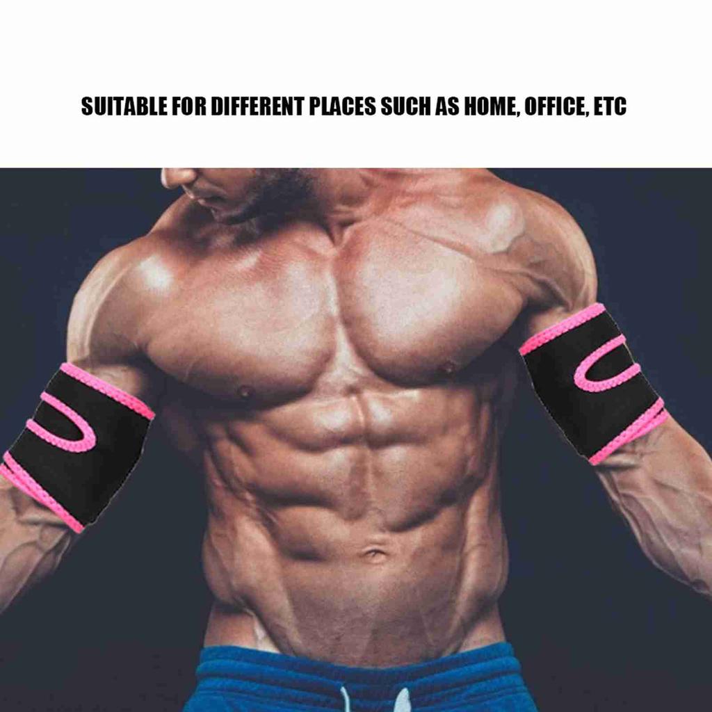 1 Pair Unisex Adjustable Sports Arm Brace Cover Arm Support for Fitness Exercise