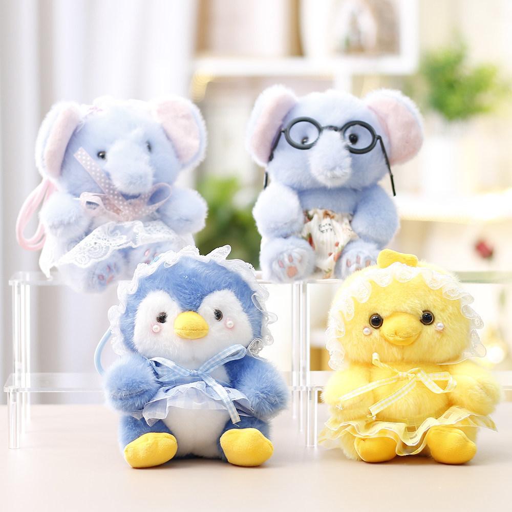 Plush Elephant Toy For Girls Soft Animal Comforter Child Sleep Companion