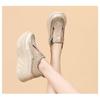 Platform Sneakers Women Casual Shoes Slip Chunky Shoes White Fashion Sneaker Walking