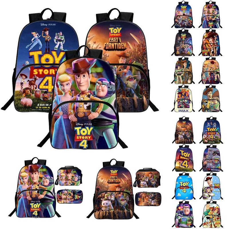 Cartoon Print Backpack For Kids Versatile School Bag With Cute Design And Spacious Capacity