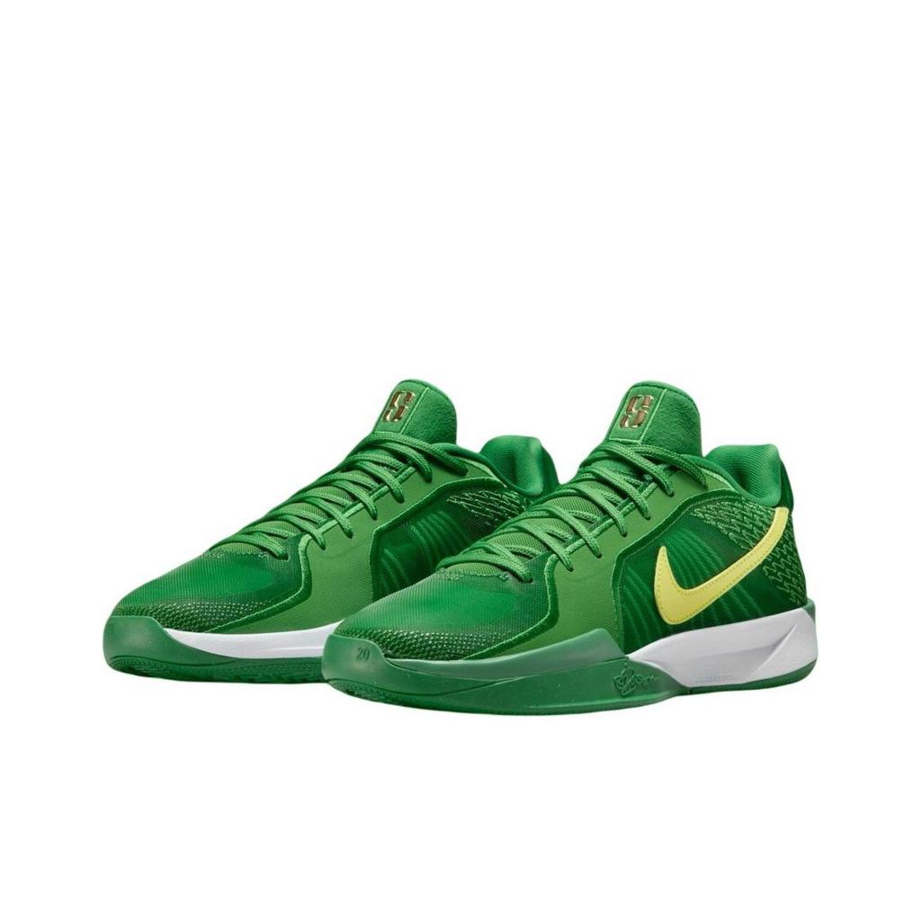 Nike Sabrina 2 Oregon Women Sneakers Green Apple-Green White HQ4344-300
