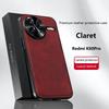 For Redmi K80 Pro Case Magnetic Elegant Leather Wear-Resistant Lens Fully Covered Non-Slip Grip Edge Cover Shell