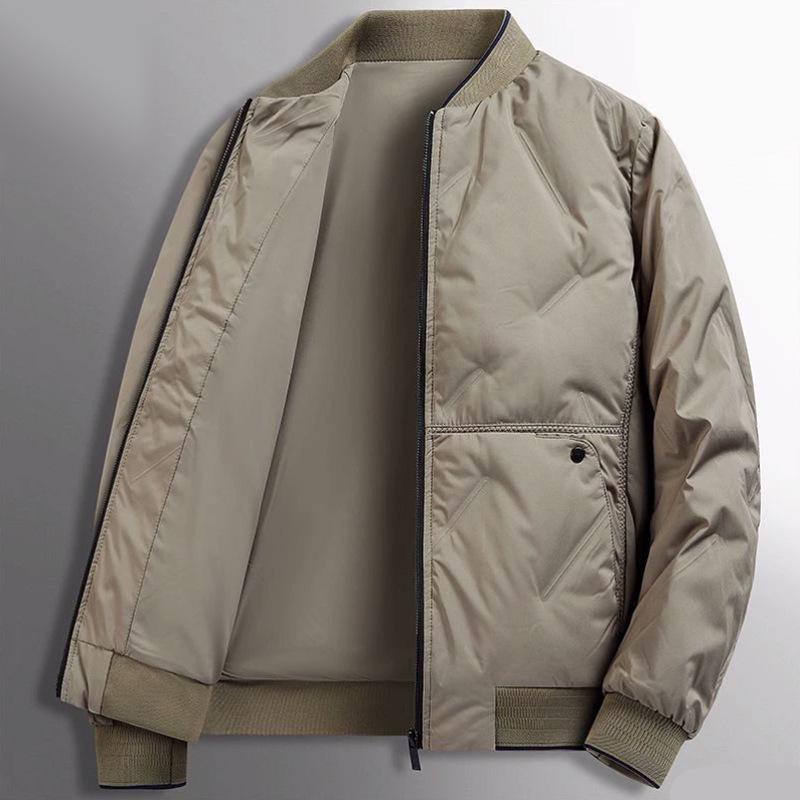 

Мужской утепленный пуховик: Короткое, Свободное, Повседневное Осенне-Зимнее Пальто M