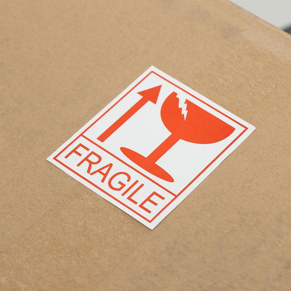 Hazard Sign Office Special Tag Shipping Express Label Fragile Warning Sticker Handle With Care Keep