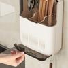 with Lid Tableware Storage Holder Dustproof Chopstick Organizer Spoon Organizer  Home Organization