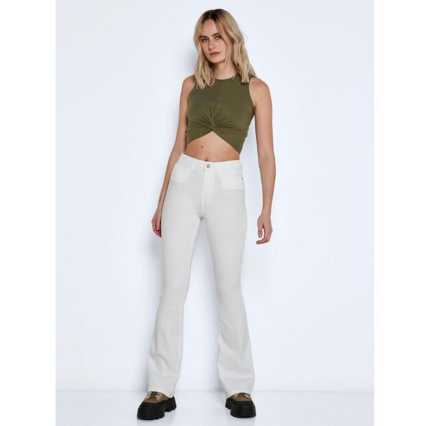 Noisy May Sallie Jeans 27019305 White Slim Fit