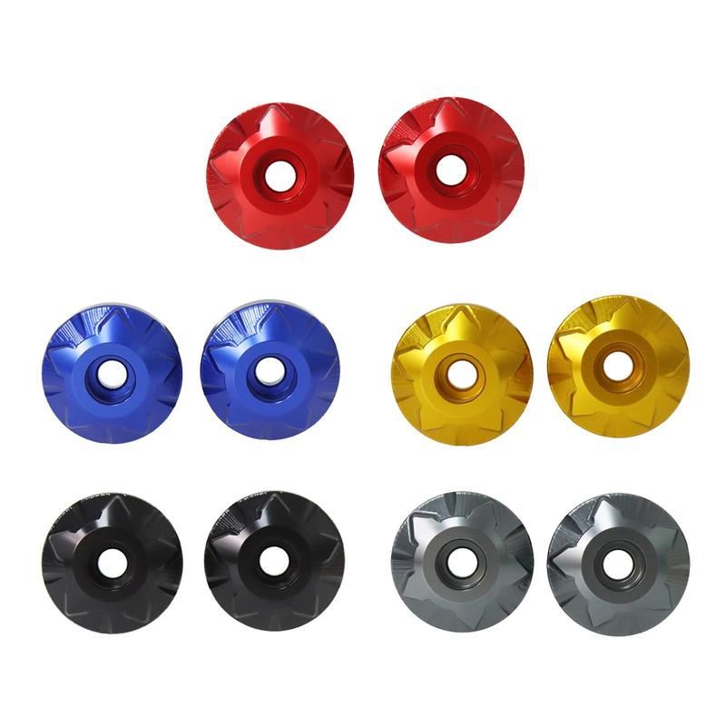 Aluminum Alloy Handle Bar End Decorative Plug Tail Cover Enhanced Grip Easy tall for Zontes