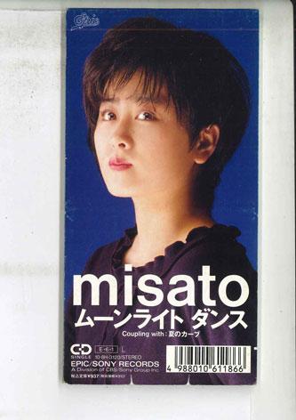 

CD MISATO WATANABE - Moonlight Dance 108H3120PROMO SONY Japan Japanese Pop/Rock Used