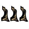 3 Pieces Acoustic Guitar Scratch Plate Self Replacements Decoration