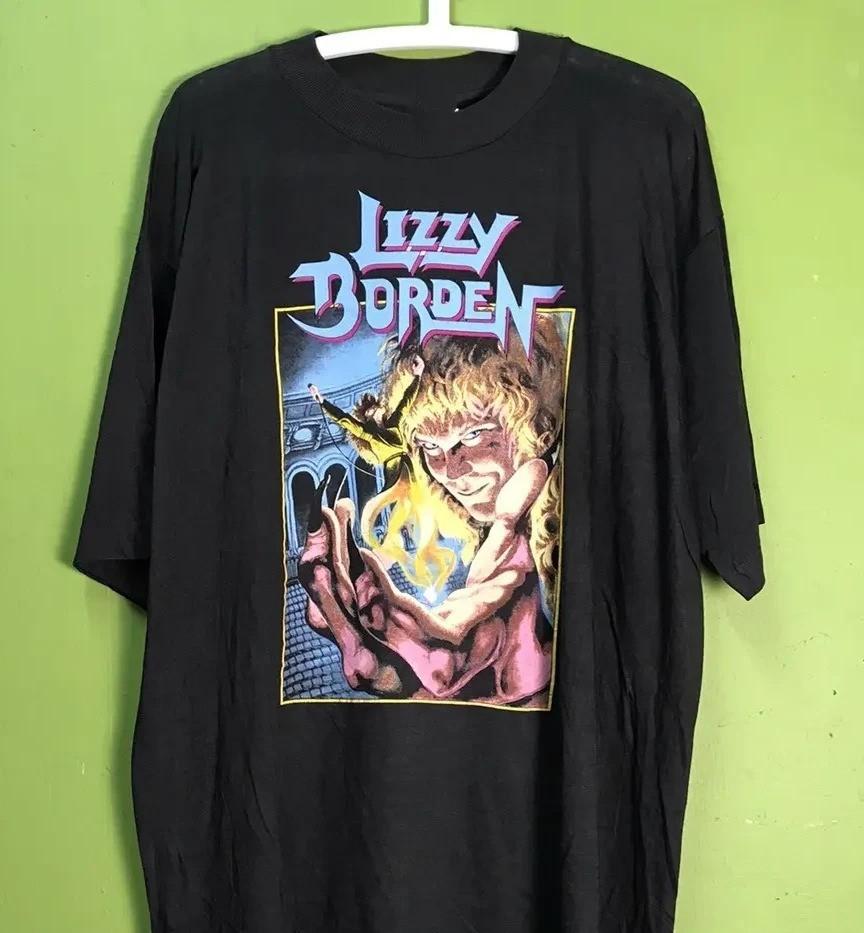 Rare Hot Lizzy Borden Cotton Black S to 5XL Unisex Shirt AA863 Unisex T-Shirt S