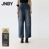 Women's Loose Fit Denim Cargo Pants