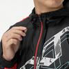 Mizuno Training Wear Windbreaker Black Jacket, Water-Repellent Jersey, 32JEC220,