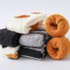Winter Lamm Kawaii Cartoon Socken für Damen Niedliches 3D Hunde Katzen Pfotenmuster Fleece Warm Verdicken Lustige Plüschsocken Zuhause Boden Schlafen