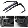 FASTCHE Front Fog Light Trim Cover for Tesla Model Y Eyebrow Spoiler Accessories Fog Lamp Frame Blade Trim Compatible with 2019 2020 2021 2022 2023