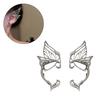 Butterfly Fairy Ear-Clips Wrap Around Elf Ear Cuffs Halloween-Cosplay Earrings