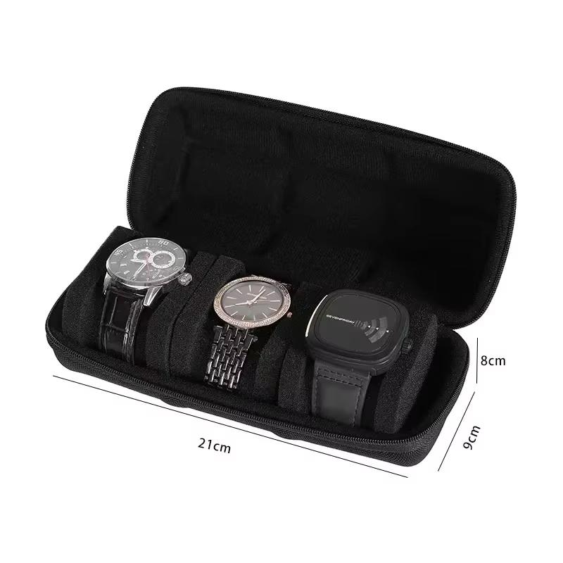 Watch Box Organizer Men Women Watch Travel Case Portable Storage Watch Display Holder for Smart Wristwatches Detent Storage Gift