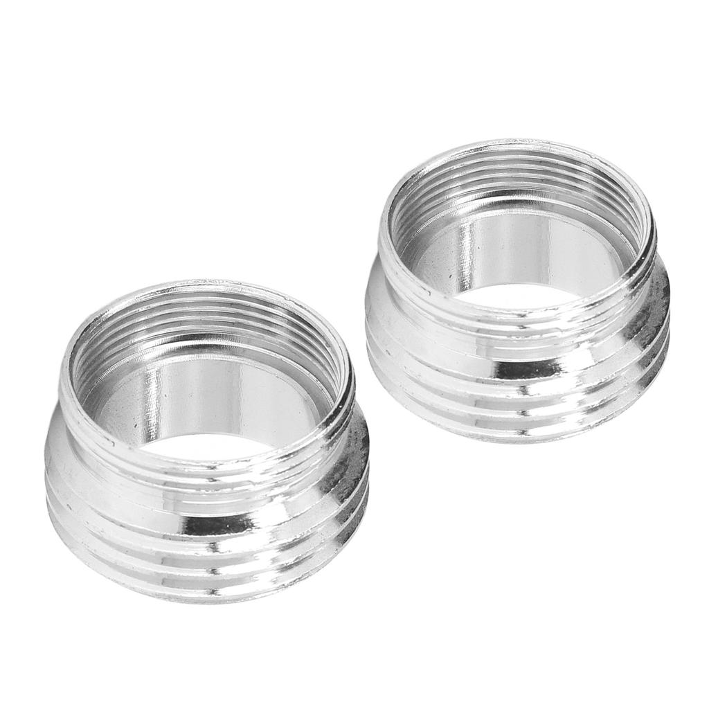2 Sets Faucet Adapter Straight Thread 15 16in Male 27 32in Female To 17 16in Garden Hose