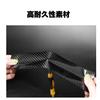 5D Carbon Fiber Look Car Adhesive Sheet Sticker Cuttable Wrapping Protection Generous for Automotive Use 10cm10M Tape, Film, 10M, Black, (10cm Wide)