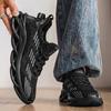 Men Flyknit Mesh Chunky Sneakers Breathable Lightweight Casual Walking Sports Shoes Non Slip Soft Sole Sizes 39-44 Daily Wear
