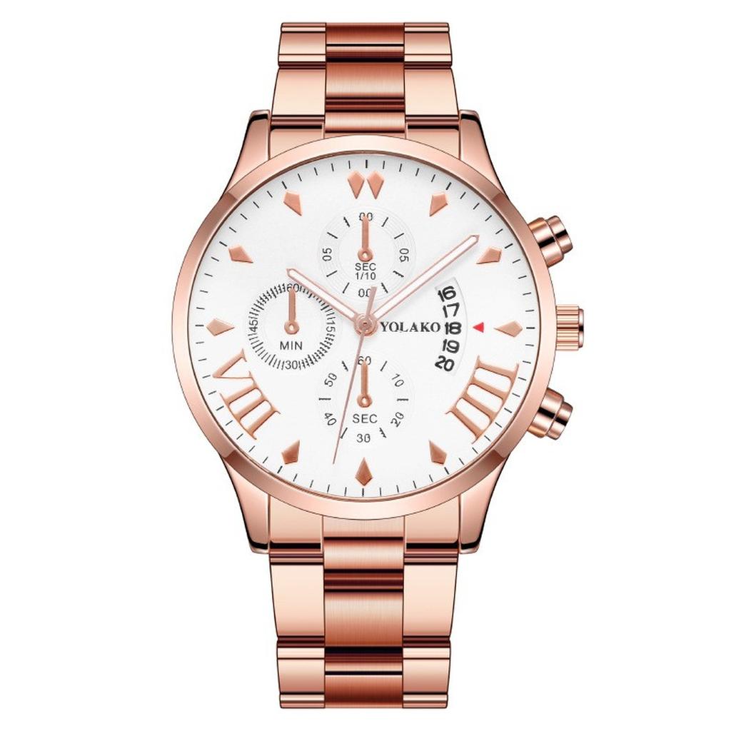 Men's Waterproof Luminous Running Alarm Clock Watch