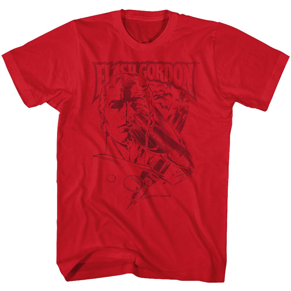 Flash Gordon Classic 80 s Movie Flash Gordon Photo Men s T Shirt  Unisex T-Shirt S