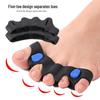 Verstellbarer Silikon-Zehenkorrektor für überlappende Hallux Valgus
