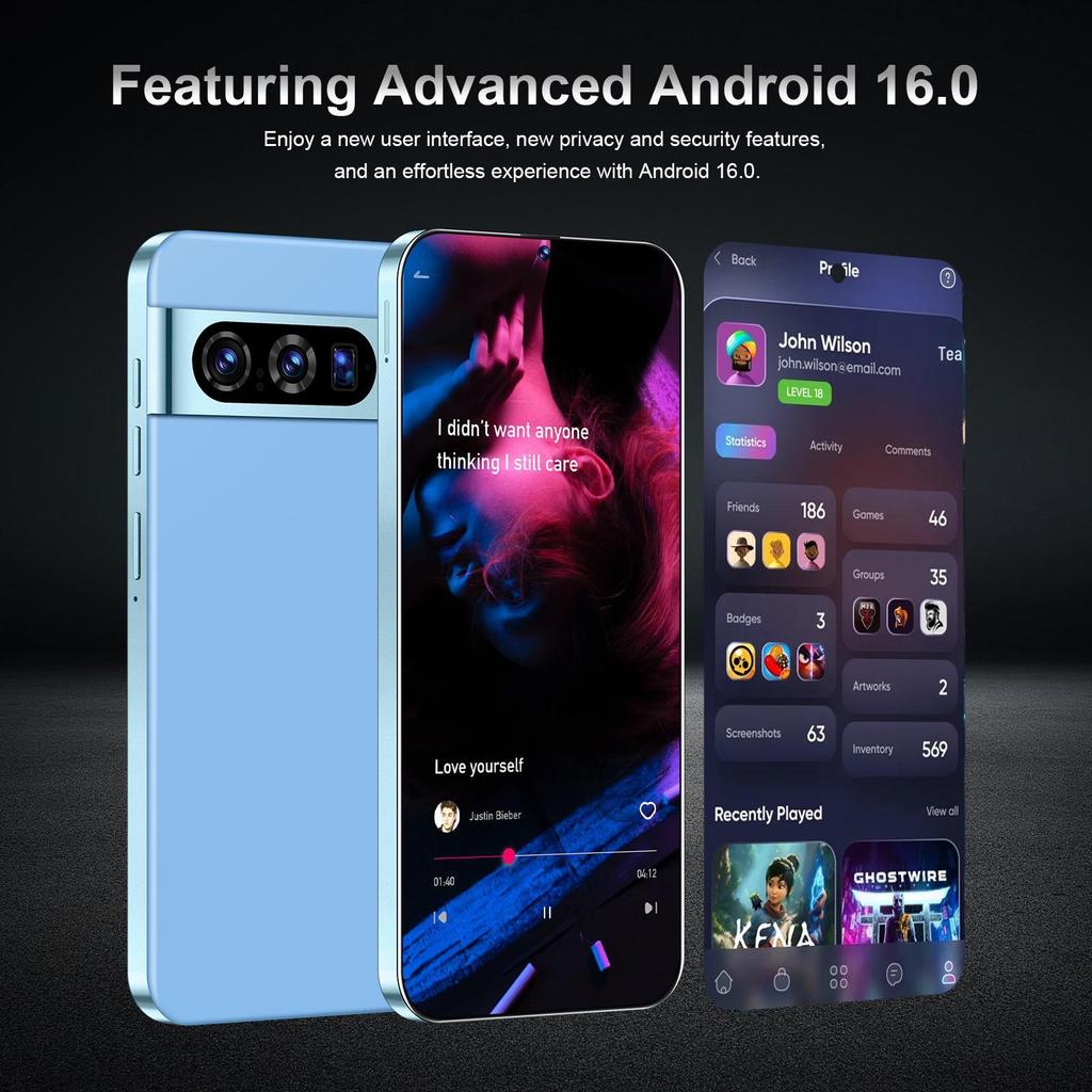 Pixel9 Pro Smartphone - 7.3-inch Display, 16GB+1TB Storage, Global Version