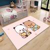 1pcs Bubu Dudu Panda Bear Printed Carpet Doormat Bedroom Decorative Rug for Living Room Kitchen Floor Mat Bathroom Anti-slip Mat
