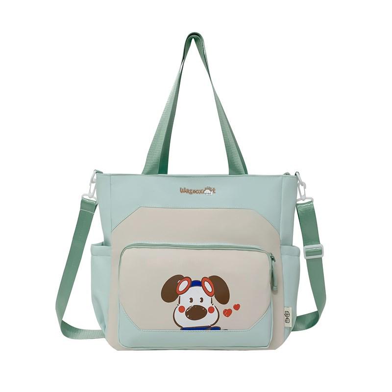Autumn Cartoon Puppy Ears Single Shoulder Women's Bag - Large Capacity for Students