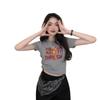 2022 Vintage Women Letter Bear Print T Shirt Graphic Tees Tops