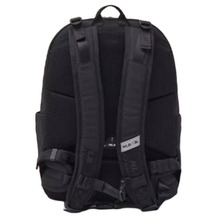 New MLB Nylon Backpack Unisex Pink/Black 7ABKBC74N