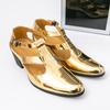 Fashion Summer Classic Men Leather Shoes Casual Comfortable Fashionable High-heeled Sandals Gentleman's Social Shoes Size 38-46