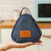 Aluminum Foil Heat-Lock Triangular Insulation Bag, Mini Portable, Student Lunch Box Bento Fresh-Keeping Tote