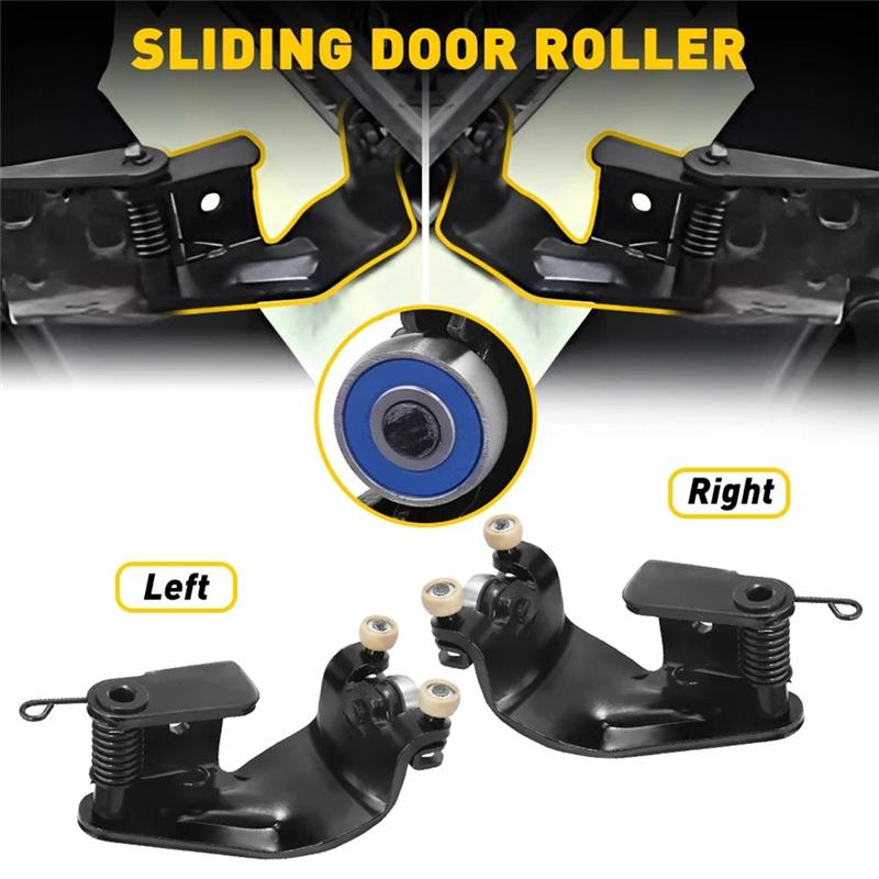 Kit di Ricambio Rulli per Porta Scorrevoli ABLZ(3Pcs / Set) Per Honda Odyssey 05- 10 Parti Centrali Superiori Inferiori