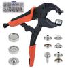 20 Sets Snap Fastener Tool Kit Heavy Duty Snap Button Tool Kit