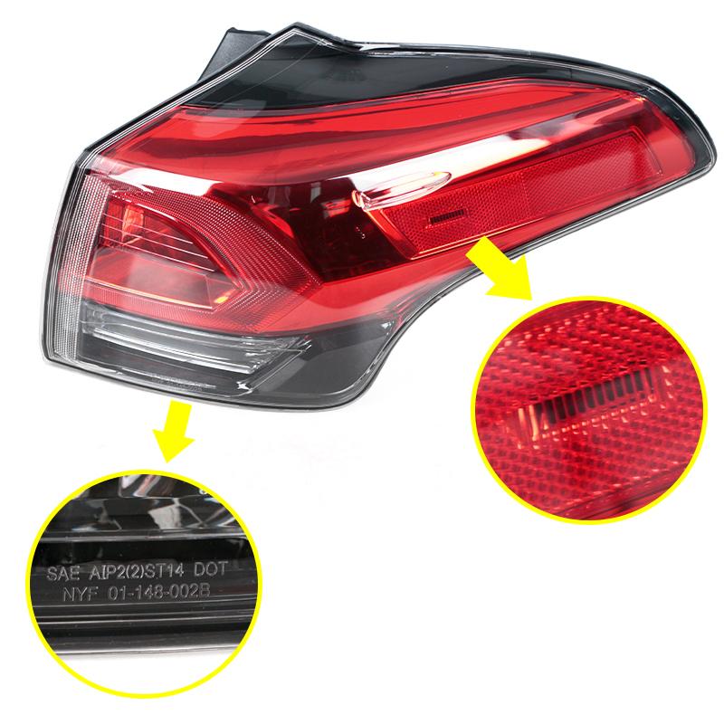 Auto LED Tail Light For Toyota RAV4 2016 2017 2018 Rear Warning Brake Stop Light Turn Signal Lamp US Version Car Accessories